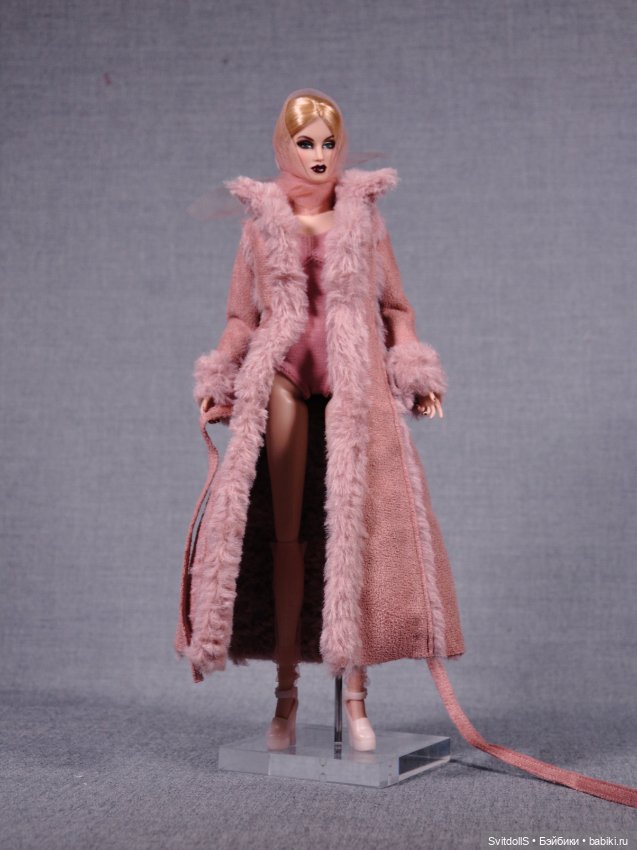 Первая кукольная дубленка (фото 5)