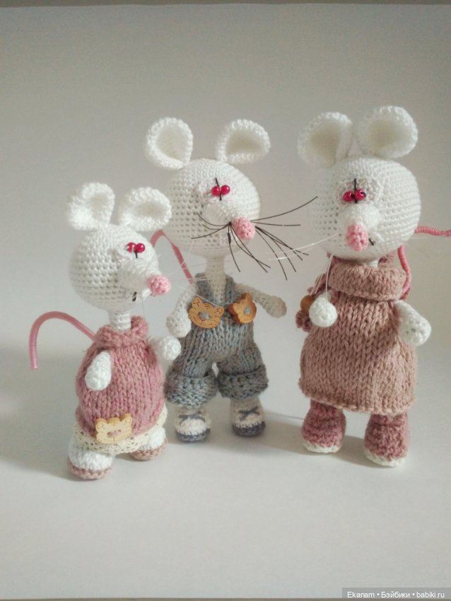Год Крысы — Вязаные игрушки и амигуруми: крючком (фото 8)