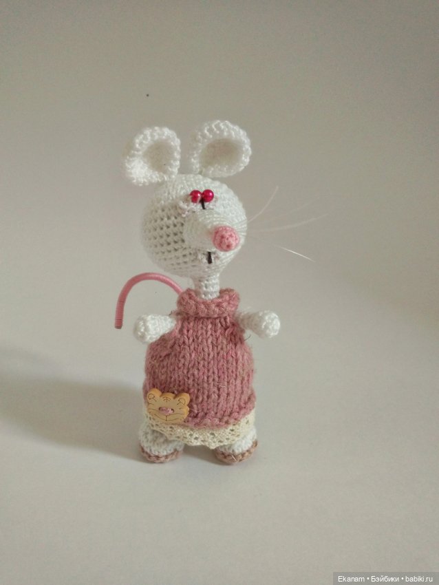 Год Крысы — Вязаные игрушки и амигуруми: крючком (фото 7)