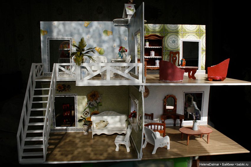 Игровой домик — Кукольные домики своими руками: фото (фото 2)