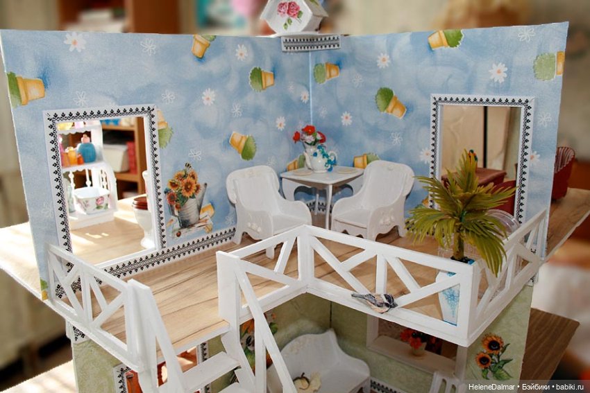 Игровой домик — Кукольные домики своими руками: фото