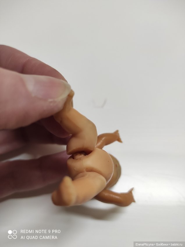 Прошу советов по ремонту винтажных резиновых кукол производства ГДР (фото 9)