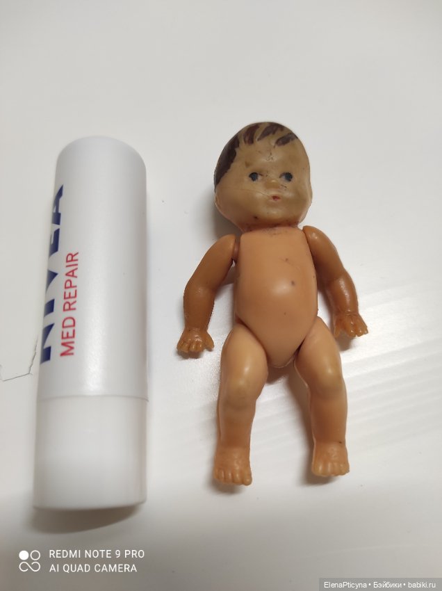 Прошу советов по ремонту винтажных резиновых кукол производства ГДР (фото 7)