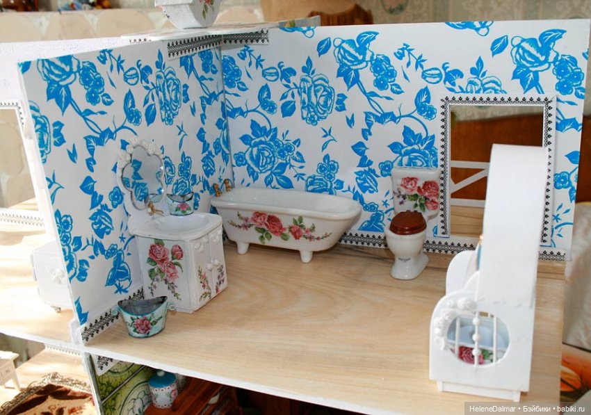 Игровой домик — Кукольные домики своими руками: фото