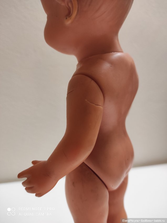 Прошу советов по ремонту винтажных резиновых кукол производства ГДР (фото 4)