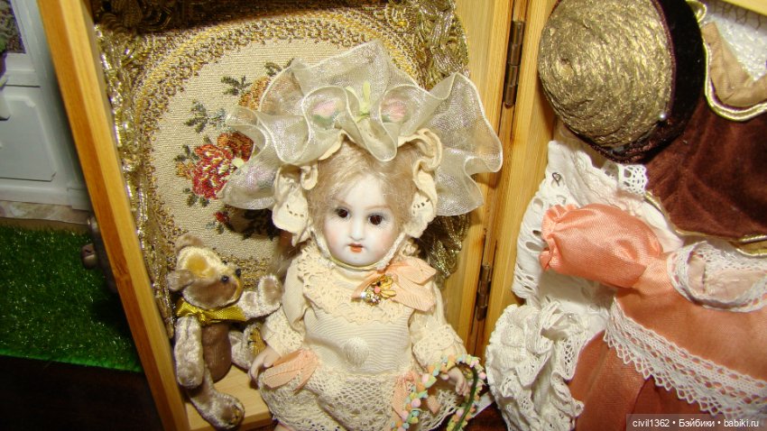 Куколка на ладошке — Антикварные куклы Mignonette (Миньонетта): карманные