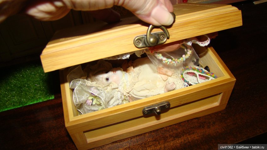 Куколка на ладошке — Антикварные куклы Mignonette (Миньонетта): карманные (фото 6)