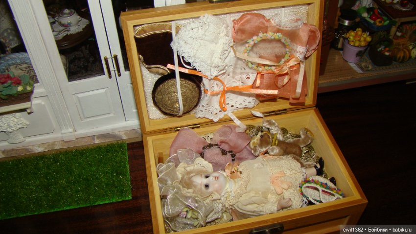 Куколка на ладошке — Антикварные куклы Mignonette (Миньонетта): карманные (фото 7)