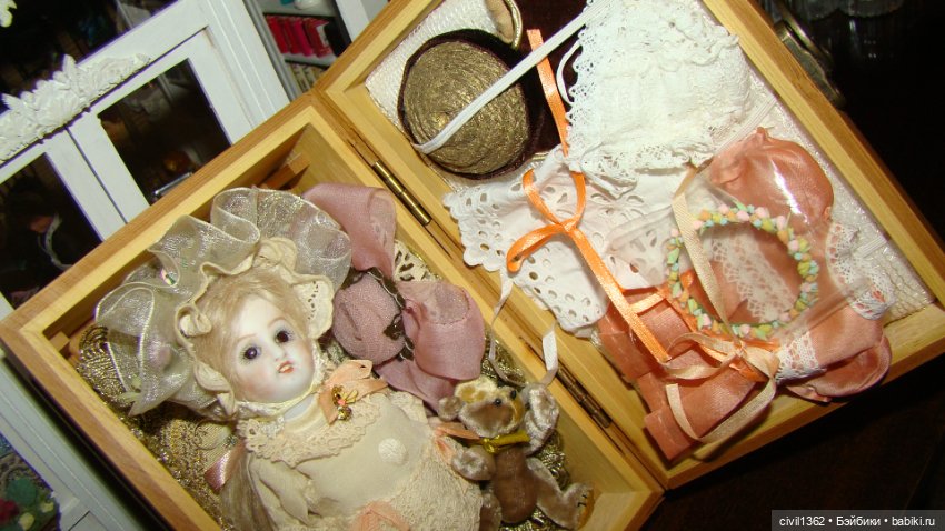 Куколка на ладошке — Антикварные куклы Mignonette (Миньонетта): карманные