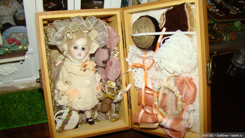 Куколка на ладошке — Антикварные куклы Mignonette (Миньонетта): карманные