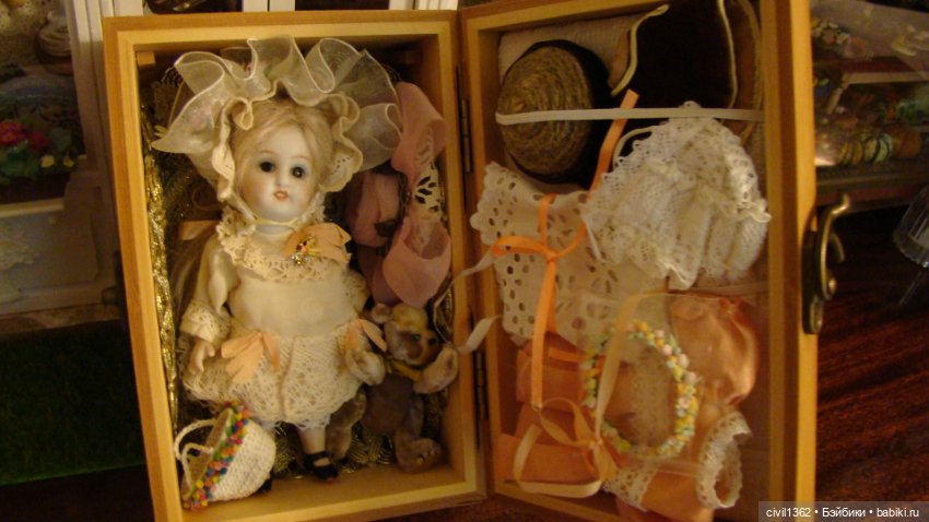 Куколка на ладошке — Антикварные куклы Mignonette (Миньонетта): карманные