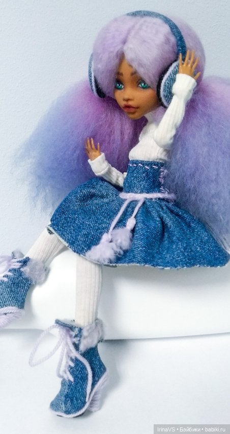 Зимняя девочка - ООАК Клодин (фото 6)