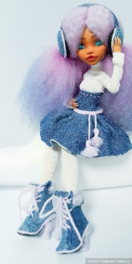 Зимняя девочка - ООАК Клодин (фото 8)