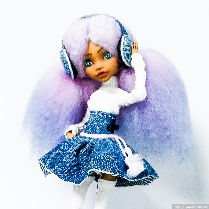 Зимняя девочка - ООАК Клодин (фото 5)