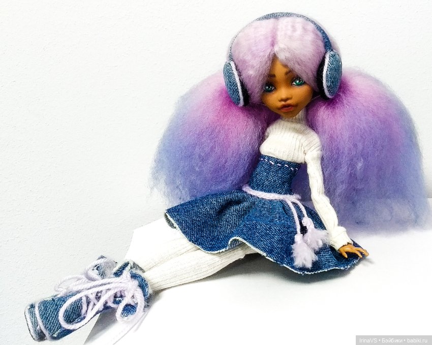 Зимняя девочка - ООАК Клодин (фото 4)