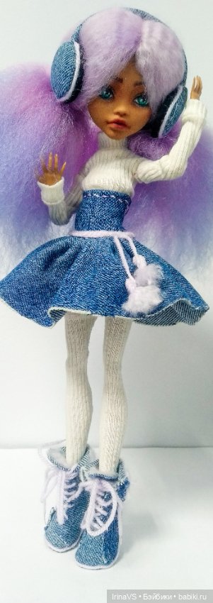 Зимняя девочка - ООАК Клодин (фото 7)