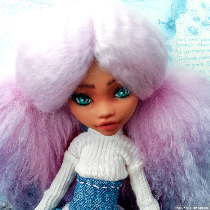 Зимняя девочка - ООАК Клодин