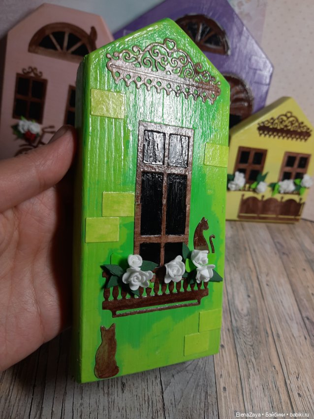 Деревянный городок — Авторские игрушки из дерева: резьба (фото 7)