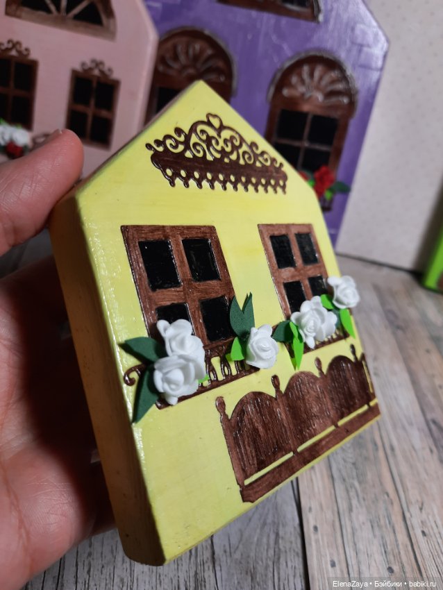 Деревянный городок — Авторские игрушки из дерева: резьба (фото 6)