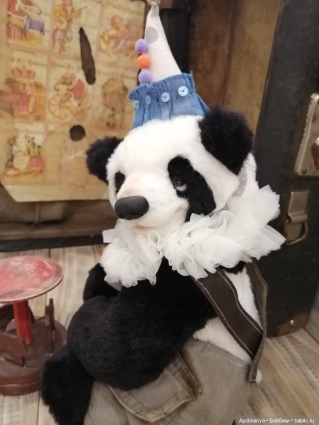 Bonbon панда-тедди из коллекции "Винтажный цирк" (фото 6)