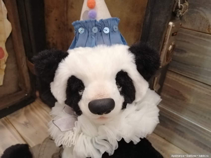 Bonbon панда-тедди из коллекции "Винтажный цирк"