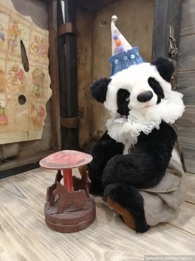 Bonbon панда-тедди из коллекции "Винтажный цирк" (фото 2)