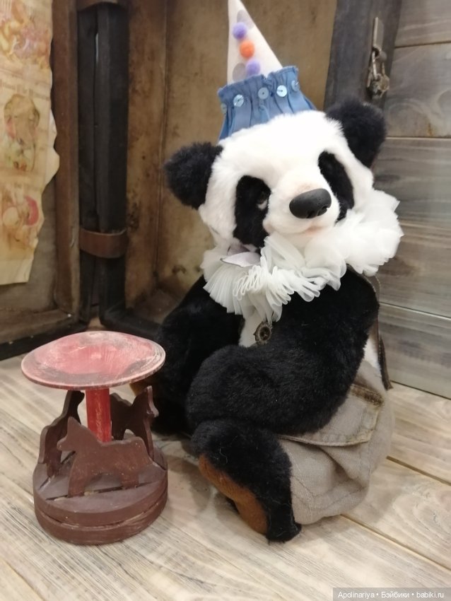 Bonbon панда-тедди из коллекции "Винтажный цирк" (фото 9)