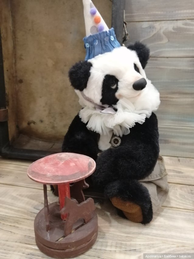 Bonbon панда-тедди из коллекции "Винтажный цирк" (фото 3)