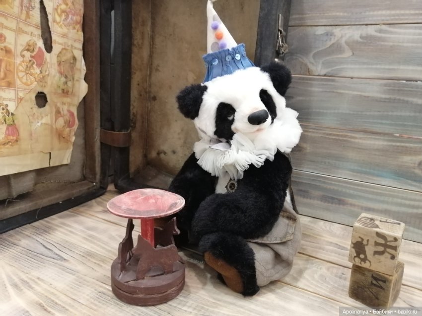 Bonbon панда-тедди из коллекции "Винтажный цирк" (фото 10)