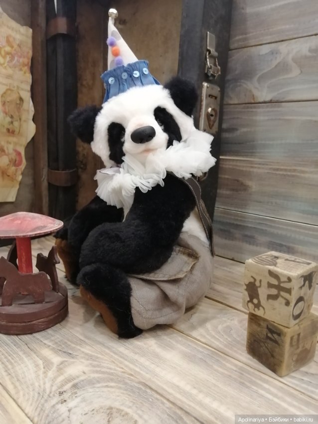 Bonbon панда-тедди из коллекции "Винтажный цирк" (фото 4)