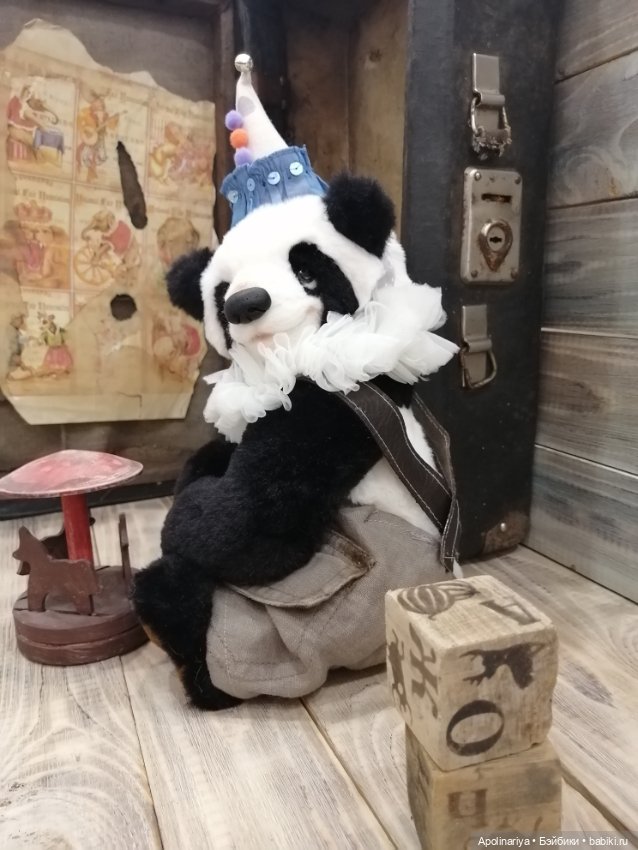 Bonbon панда-тедди из коллекции "Винтажный цирк" (фото 5)