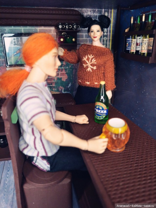 Зарисовки кукольной жизни 13 "Бар 24/7"