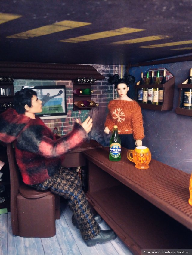 Зарисовки кукольной жизни 13 "Бар 24/7"