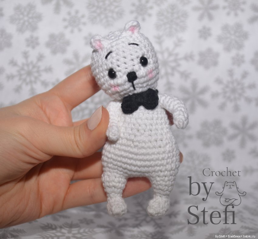 Мишка из хлопка без пришивных деталей (фото 2)