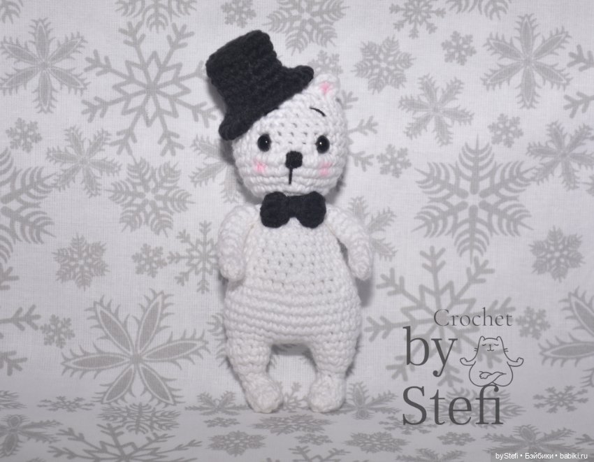 Мишка из хлопка без пришивных деталей