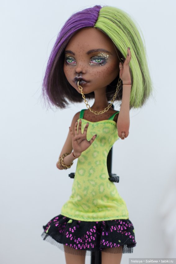 Кло | OOAK на Клодин — ООАК Monster High и Ever After High: репейнт (фото 3)