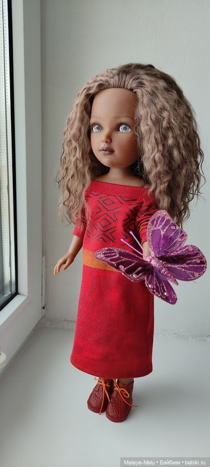 Ох уж эти глазки! ООАК мулаточки от Видал Рохас