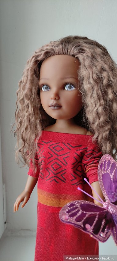 Ох уж эти глазки! ООАК мулаточки от Видал Рохас