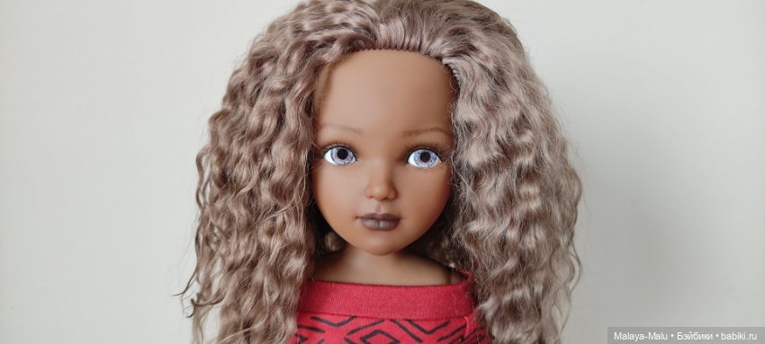 Ох уж эти глазки! ООАК мулаточки от Видал Рохас