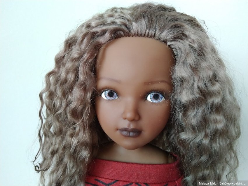 Ох уж эти глазки! ООАК мулаточки от Видал Рохас