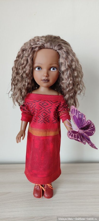 Ох уж эти глазки! ООАК мулаточки от Видал Рохас