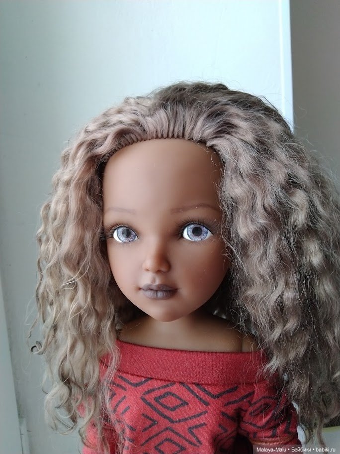 Ох уж эти глазки! ООАК мулаточки от Видал Рохас