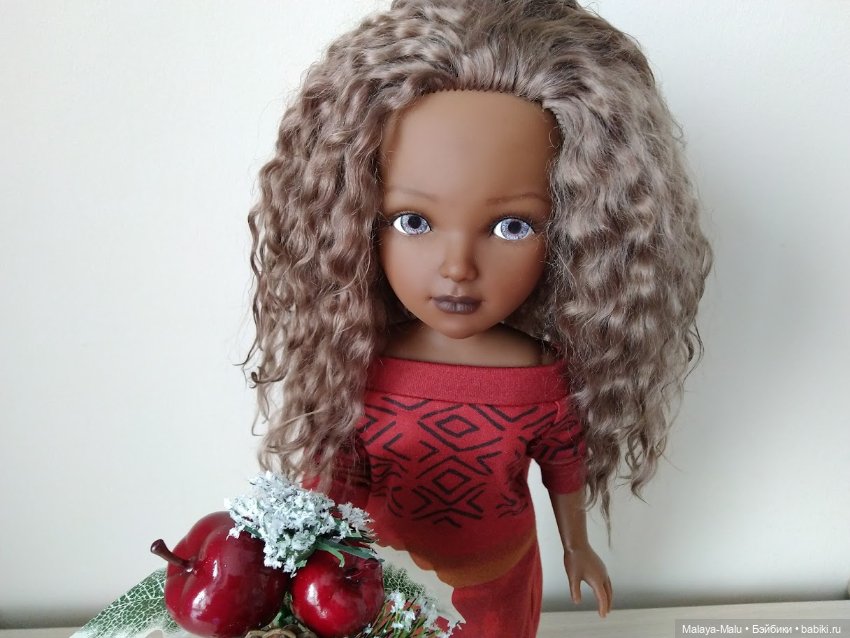 Ох уж эти глазки! ООАК мулаточки от Видал Рохас