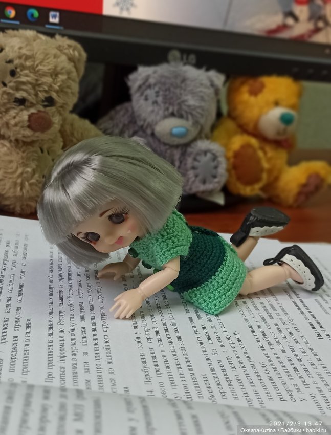 Хотите чтобы день удался, возьмите на работу куколку (фото 8)