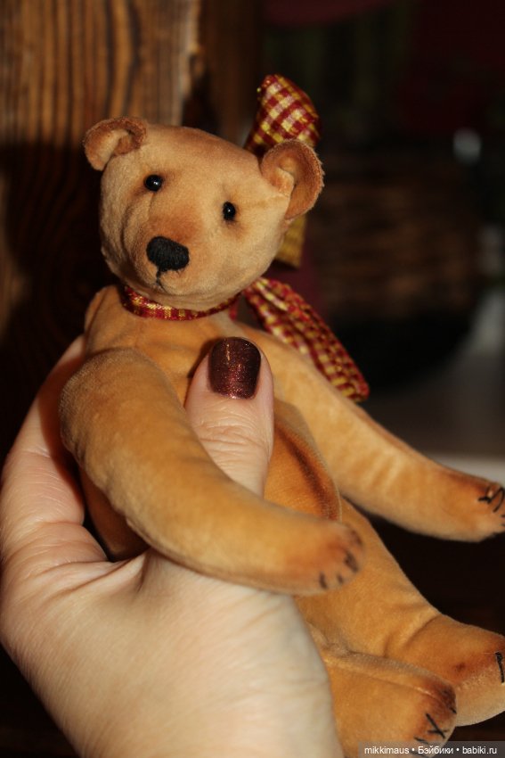 Мишка Тедди - Капучино — Авторские мишки Тедди и друзья: фото (фото 8)