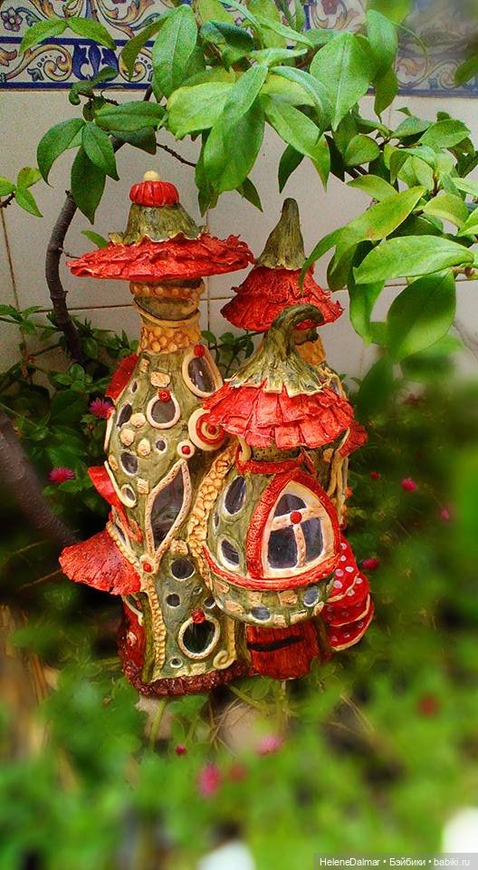 Замок из бутылок — Другие хобби и увлечения: сад