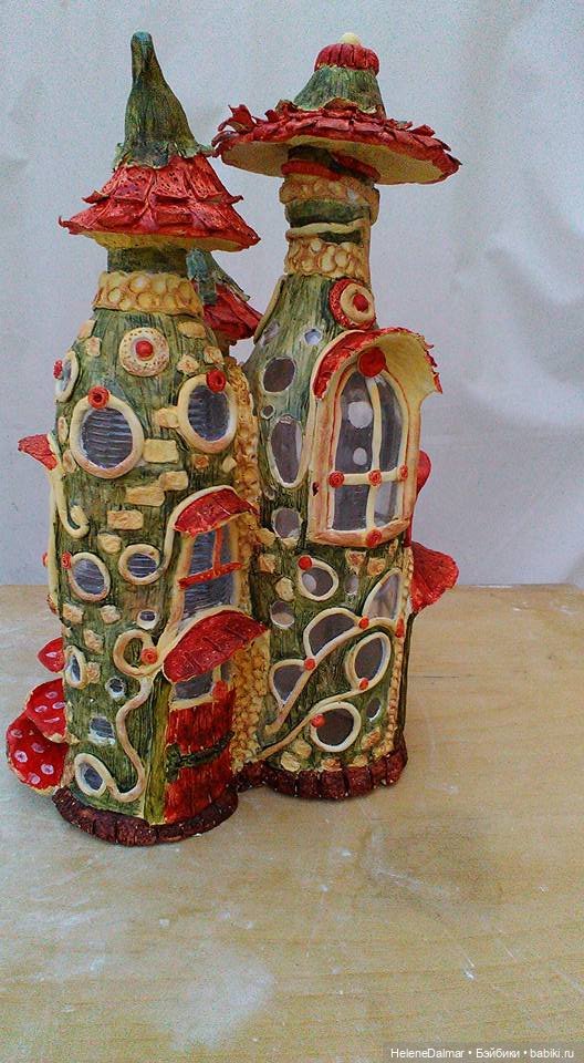 Замок из бутылок — Другие хобби и увлечения: сад (фото 4)