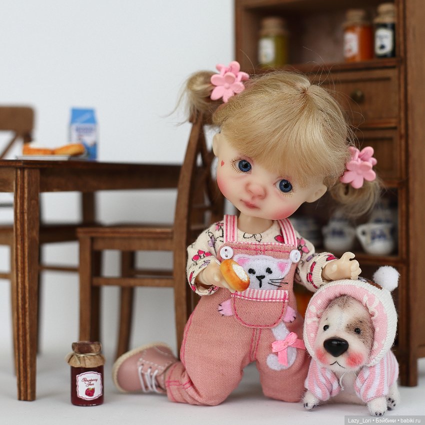 Похищение варенья — Куклы Nikki Britt (Никки Бритт): авторские BJD (БЖД) (фото 6)