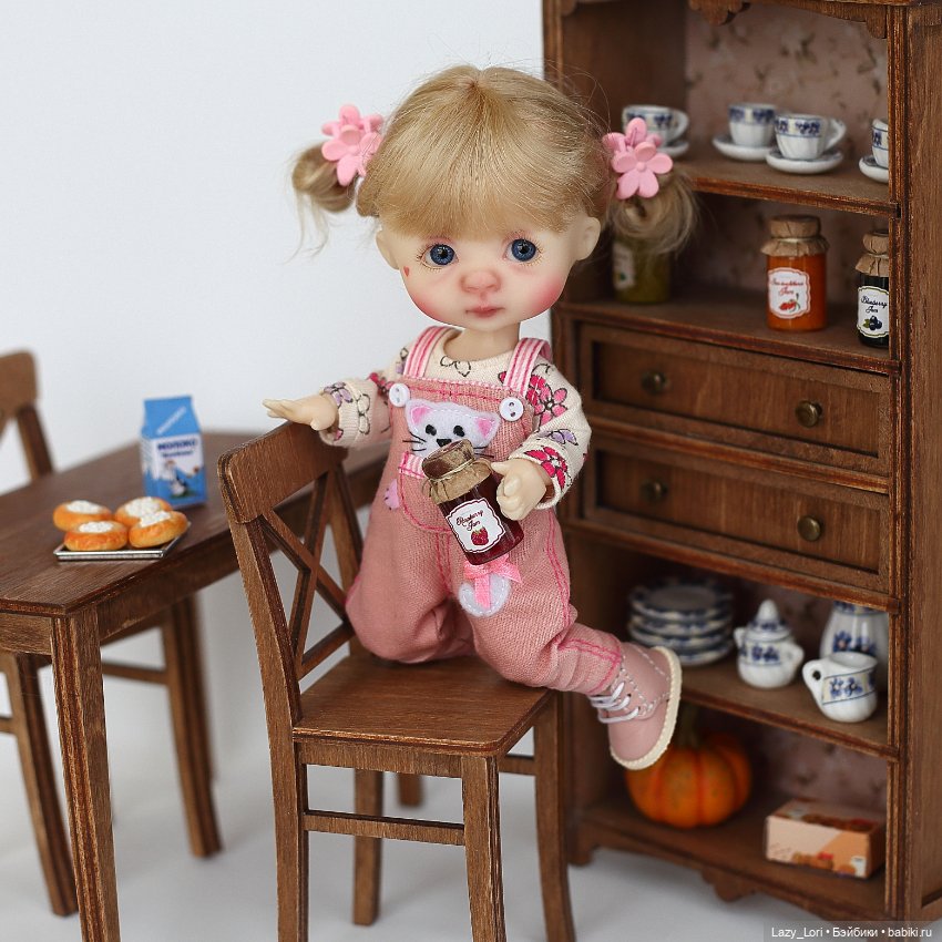 Похищение варенья — Куклы Nikki Britt (Никки Бритт): авторские BJD (БЖД)