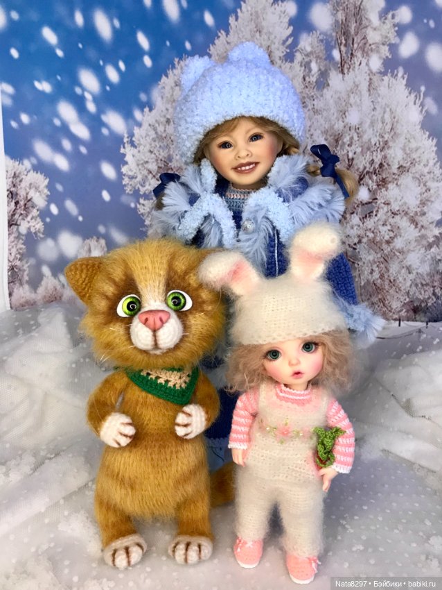 Мои зимние Плюшечки от Heidi Plusczok